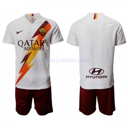 Barn Fotballdrakter AS Roma Borte 2019-20 Kortermet